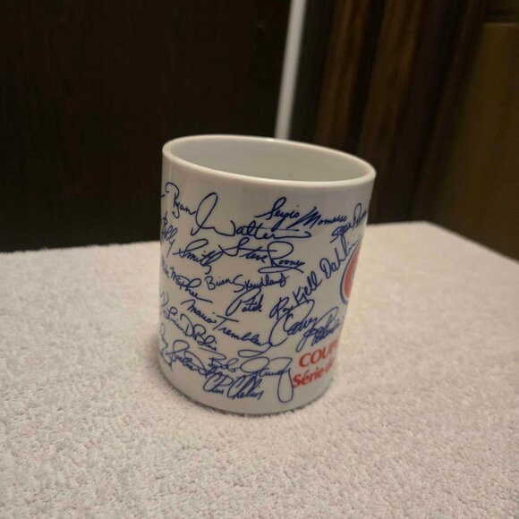 Vintage 1986 Montreal Canadiens Stanley Cup Champions Mug - Picture 2 of 4